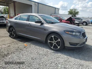 2014 Ford Taurus SHO with VIN 1FAHP2KT2EG152366, listed as a Copart auction lot 56479525 with 82,639 mi miles and Salvage title. Bid and sale history available at DreamBid. Image 4.