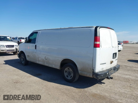 2003 Chevrolet Express Cargo with VIN 1GCGG25V931106262, listed as a IAAI auction lot 41697903 with Not Provided miles and . Bid and sale history available at DreamBid. Image 3.