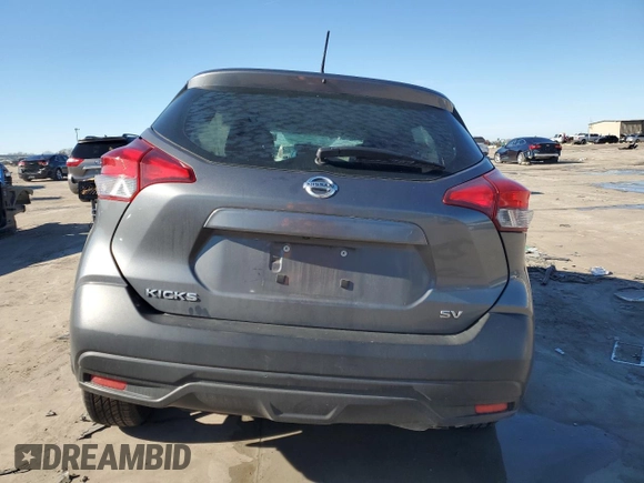 2019 Nissan Kicks SV with VIN 3N1CP5CU2KL563984, listed as a Copart auction lot 46682385 with 90,431 mi miles and Salvage Title. Bid and sale history available at carsss.com. Image 6.