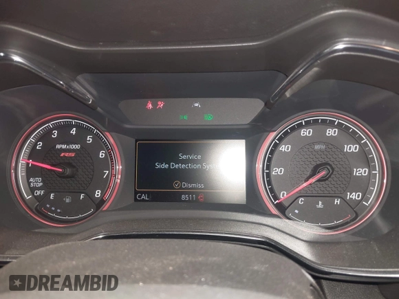2023 Chevrolet TrailBlazer RS with VIN KL79MTSL3PB195589, listed as a IAAI auction lot 42170572 with 8,511 mi miles and . Bid and sale history available at DreamBid. Image 7.