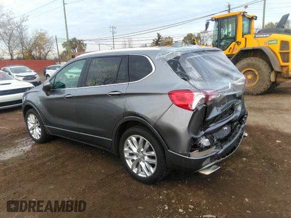 2019 Buick Envision Premium with VIN LRBFX3SX6KD008390, listed as a IAAI auction lot 40948209 with 16,545 mi miles and . Bid and sale history available at carsss.com. Image 3.