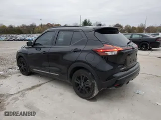 2022 Nissan Kicks SR with VIN 3N1CP5DVXNL527617, listed as a Copart auction lot 80973234 with 30,914 mi miles and Salvage Title. Bid and sale history available at carsss.com. Image 2.