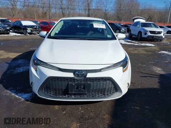2021 Toyota Corolla LE with VIN 5YFEPMAE7MP200792, listed as a IAAI auction lot 41408348 with 32,735 mi miles and . Bid and sale history available at carsss.com. Image 12.