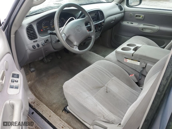 2000 Toyota Tundra SR5 with VIN 5TBBT4412YS108390, listed as a Copart auction lot 52631775 with 166,137 mi miles and Salvage Title. Bid and sale history available at carsss.com. Image 8.