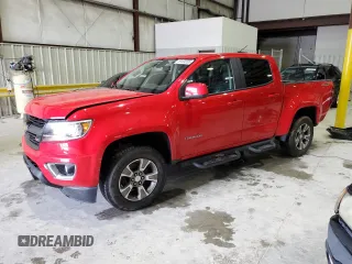 2018 Chevrolet Colorado 4WD Z71 z VIN 1GCGTDEN5J1176121, wystawiony jako Copart lot #58494585 z przebiegiem 97 399 mil mil oraz Szkoda całkowita • Salvage title. Historia ofert i sprzedaży dostępna na DreamBid. Obrazek 1.