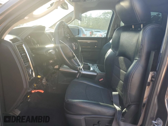 2018 Ram 1500 Night with VIN 1C6RR7MT4JS109407, listed as a Copart auction lot 46451705 with 165,377 mi miles and Salvage Title. Bid and sale history available at carsss.com. Image 7.