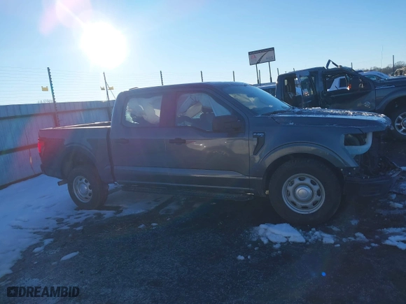 2024 Ford F-150 XL with VIN 1FTFW1L53RKD07055, listed as a IAAI auction lot 41238235 with 10,949 mi miles. Bid and sale history available at carsss.com. Image 13.