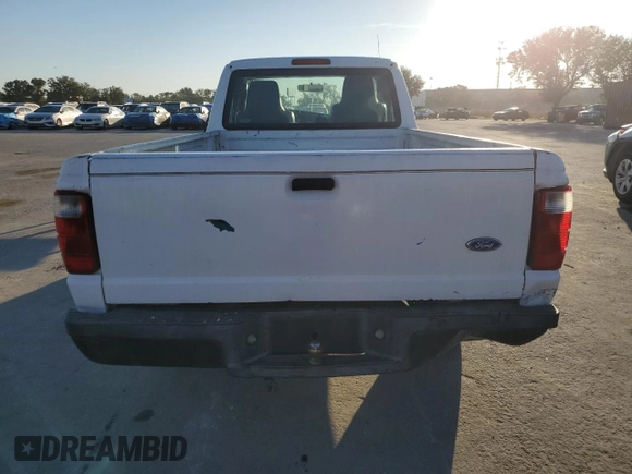 2005 Ford Ranger XL Fleet with VIN 1FTYR10E55PA61711, listed as a Copart auction lot 75602574 with 250,354 mi miles and Salvage Title. Bid and sale history available at carsss.com. Image 6.