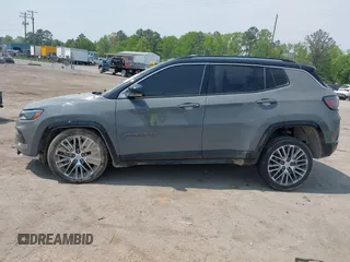 2022 Jeep Compass High Altitude with VIN 3C4NJDCB4NT158729, listed as a IAAI auction lot 42095683 with 53,874 mi miles and . Bid and sale history available at DreamBid. Image 14.