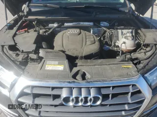 2018 Audi Q5 Premium Plus with VIN WA1BNAFY1J2019346, listed as a Copart auction lot 57487015 with 75,717 mi miles and Salvage title. Bid and sale history available at DreamBid. Image 12.