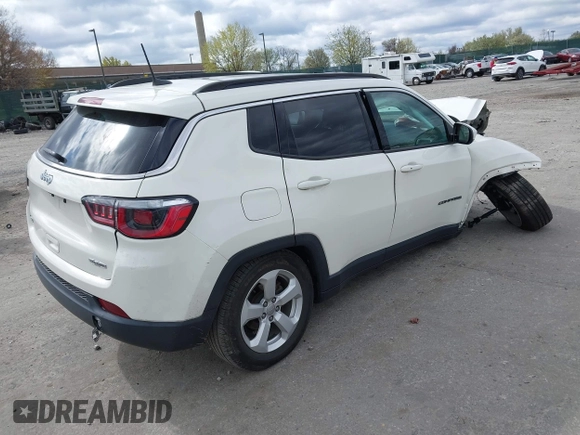 2017 Jeep Compass Latitude с VIN 3C4NJDBB3HT692391, выставлен на аукционе IAAI как лот 42048619 с пробегом 62 850 миль миль и . История ставок и продаж доступна на DreamBid. Изображение 4.