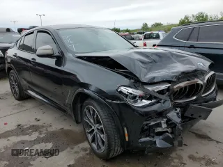 2020 BMW X4 M40i with VIN 5UX2V5C02LLE69520, listed as a Copart auction lot 54485893 with 41,357 mi miles. Bid and sale history available at carsss.com. Image 4.