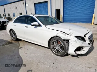 2017 Mercedes-Benz E 300 Luxury with VIN WDDZF4JB6HA203130, listed as a Copart auction lot 55818005 with 56,144 mi miles and Salvage title. Bid and sale history available at DreamBid. Image 4.
