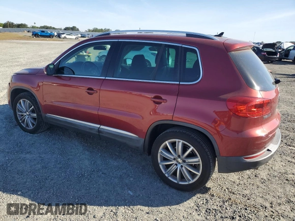 2013 Volkswagen Tiguan SE with VIN WVGBV7AX9DW012368, listed as a Copart auction lot 57244975 with 177,810 mi miles and Salvage title. Bid and sale history available at DreamBid. Image 2.