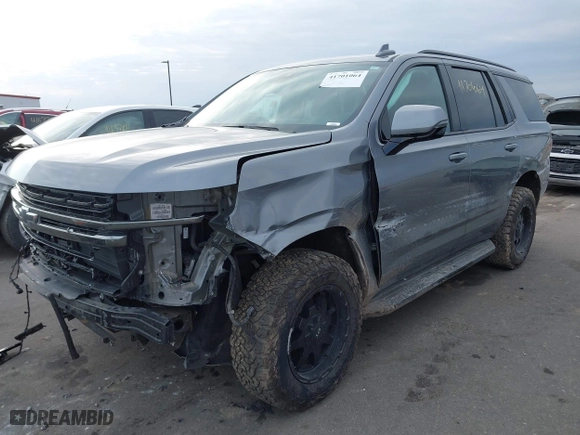 2022 Chevrolet Tahoe RST with VIN 1GNSKRKD0NR281556, listed as a IAAI auction lot 41701064 with 53,372 mi miles. Bid and sale history available at carsss.com. Image 18.
