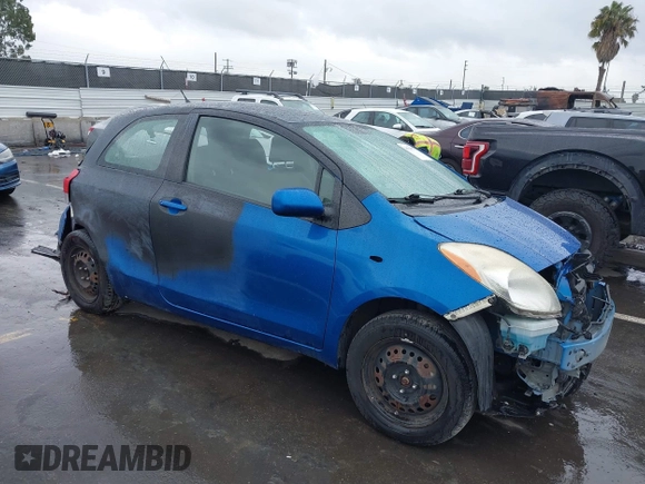 2010 Toyota Yaris with VIN JTDJT4K3XA5297583, listed as a IAAI auction lot 41798377 with 147,367 mi miles. Bid and sale history available at carsss.com. Image 1.