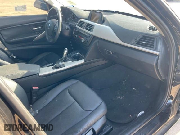 2015 BMW 3 Series 320i with VIN WBA3B1C5XFP681351, listed as a Copart auction lot 76901374 with 53,948 mi miles and Clean Title. Bid and sale history available at carsss.com. Image 5.