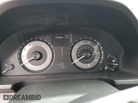 2013 Honda Odyssey EX-L with VIN 5FNRL5H68DB070079, listed as a Copart auction lot 52183895 with 173,428 mi miles and Clean title. Bid and sale history available at DreamBid. Image 9.