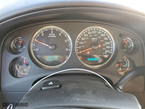 2008 GMC Yukon Denali with VIN 1GKEC63808J154395, listed as a Copart auction lot 89204005 with 159,974 mi miles and Salvage Title. Bid and sale history available at carsss.com. Image 9.