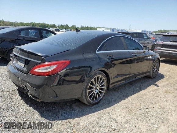 2015 Mercedes-Benz CLS-Class CLS 400 with VIN WDDLJ6FB2FA147144, listed as a Copart auction lot 51049184 with 265,213 mi miles. Bid and sale history available at carsss.com. Image 3.