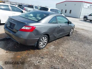 2011 Honda Civic Cpe EX with VIN 2HGFG1B85BH502744, listed as a IAAI auction lot 42010434 with 266,293 mi miles. Bid and sale history available at carsss.com. Image 4.