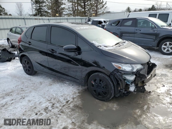 2017 Honda Fit LX with VIN 3HGGK5G53HM701195, listed as a Copart auction lot 44344495 with 79,752 mi miles and Salvage Title. Bid and sale history available at DreamBid. Image 4.