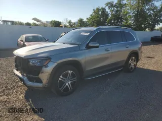2020 Mercedes-Benz GLS 450 with VIN 4JGFF5KE4LA113801, listed as a Copart auction lot 66249085 with 34,619 mi miles and Salvage title. Bid and sale history available at DreamBid. Image 1.