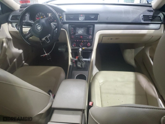 2014 Volkswagen Passat SE with VIN 1VWBP7A34EC003699, listed as a Copart auction lot 49218125 with 107,916 mi miles and Salvage Title. Bid and sale history available at carsss.com. Image 8.