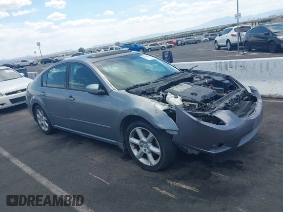 2008 Nissan Maxima 3.5 SL with VIN 1N4BA41EX8C832193, listed as a IAAI auction lot 39388766 with 194,612 mi miles. Bid and sale history available at carsss.com. Image 1.