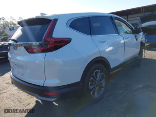 2021 Honda CR-V EX-L with VIN 2HKRW1H8XMH418161, listed as a IAAI auction lot 41769626 with 30,760 mi miles. Bid and sale history available at carsss.com. Image 4.