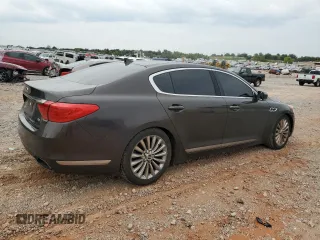 2015 Kia K900 Luxury z VIN KNALW4D45F6019274, wystawiony jako Copart lot #70019464 z przebiegiem 144 668 mil mil oraz Szkody całkowita. Historia ofert i sprzedaży dostępna na DreamBid. Obrazek 3.