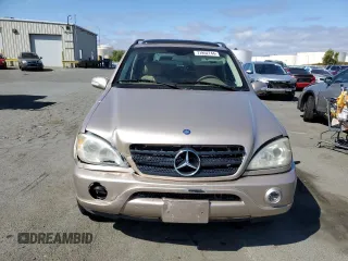 2003 Mercedes-Benz M-Class 3.7L with VIN 4JGAB57E33A414848, listed as a Copart auction lot 71852744 with 115,530 mi miles and Salvage Title. Bid and sale history available at carsss.com. Image 5.
