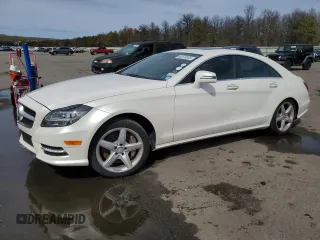 2014 Mercedes-Benz CLS-Class CLS 550 with VIN WDDLJ9BB9EA094402, listed as a Copart auction lot 48575505 with 0 mi miles and Salvage Title. Bid and sale history available at carsss.com. Image 1.