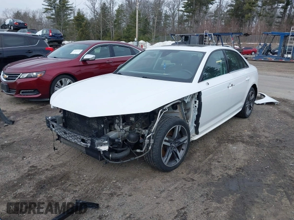 2017 Audi A4 Premium Plus with VIN WAUENAF42HN008961, listed as a IAAI auction lot 41701211 with 130,236 mi miles. Bid and sale history available at carsss.com. Image 18.
