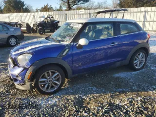 2013 MINI Paceman S ALL4 with VIN WMWSS7C57DWN71634, listed as a Copart auction lot 86945074 with 107,278 mi miles and Salvage Title. Bid and sale history available at DreamBid. Image 1.
