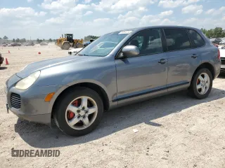 2005 Porsche Cayenne Turbo with VIN WP1AC29P55LA92346, listed as a Copart auction lot 66684234 with 0 mi miles and Clean Title. Bid and sale history available at carsss.com. Image 1.