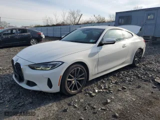 2023 BMW 4 Series 430i xDrive with VIN WBA73AP01PCM95171, listed as a Copart auction lot 83039954 with 22,881 mi miles and Salvage Title. Bid and sale history available at carsss.com. Image 1.
