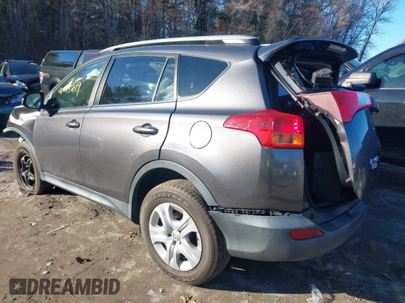 2014 Toyota RAV4 LE with VIN JTMBFREV9E5030687, listed as a IAAI auction lot 41095249 with 53,726 mi miles and . Bid and sale history available at DreamBid. Image 3.