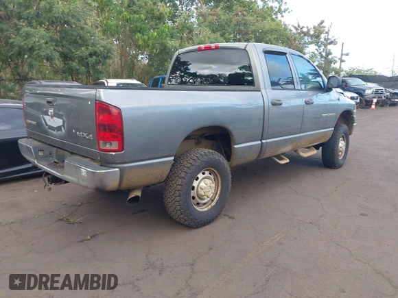 2005 Dodge 2500 SLT с VIN 3D7KS28C45G813167, выставлен на аукционе IAAI как лот 41797630 с пробегом Не указан миль и . История ставок и продаж доступна на DreamBid. Изображение 4.