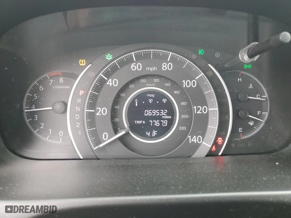 2014 Honda CR-V EX with VIN 5J6RM4H51EL078676, listed as a Copart auction lot 49893615 with 69,532 mi miles and Salvage Title. Bid and sale history available at carsss.com. Image 9.