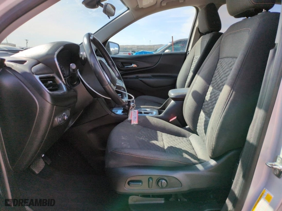 2019 Chevrolet Equinox LT with VIN 2GNAXTEV0K6227115, listed as a Copart auction lot 52049205 with 92,381 mi miles and Salvage Title. Bid and sale history available at carsss.com. Image 7.