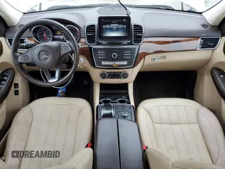 2017 Mercedes-Benz GLS 450 with VIN 4JGDF6EE2HA905445, listed as a Copart auction lot 54258545 with 165,092 mi miles and Salvage title. Bid and sale history available at DreamBid. Image 8.