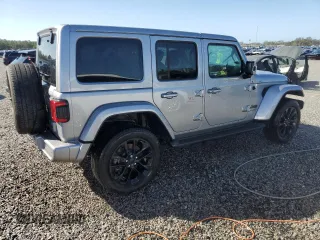 2021 Jeep Wrangler Unlimited Sahara High Altitude z VIN 1C4HJXEG5MW659306, wystawiony jako Copart lot #74563914 z przebiegiem Nie podano mil oraz Szkoda całkowita • Salvage title. Historia ofert i sprzedaży dostępna na DreamBid. Obrazek 3.
