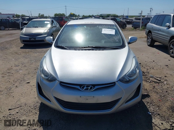 2016 Hyundai Elantra SE with VIN 5NPDH4AE2GH708811, listed as a IAAI auction lot 42773202 with 107,362 mi miles and . Bid and sale history available at DreamBid. Image 12.