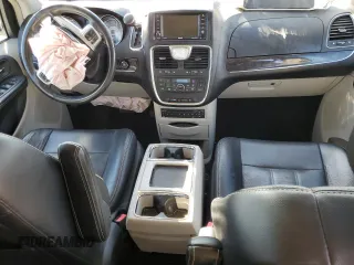 2012 Chrysler Town & Country Touring-L with VIN 2C4RC1CG3CR364274, listed as a Copart auction lot 74671664 with 123,416 mi miles and Salvage Title. Bid and sale history available at carsss.com. Image 8.