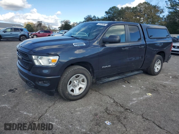 2021 Ram 1500 Tradesman z VIN 1C6RRFCG0MN714249, wystawiony jako Copart lot #85542574 z przebiegiem 93 443 mil mil oraz Czysty tytuł • Clean title. Historia ofert i sprzedaży dostępna na DreamBid. Obrazek 1.