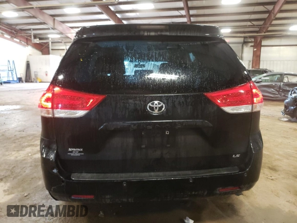 2011 Toyota Sienna LE AAS with VIN 5TDKK3DC7BS020366, listed as a Copart auction lot 55753755 with 234,851 mi miles and Clean Title. Bid and sale history available at DreamBid. Image 6.