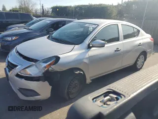 2016 Nissan Versa SV with VIN 3N1CN7AP6GL912361, listed as a Copart auction lot 48826275 with 55,305 mi miles and Salvage Title. Bid and sale history available at carsss.com. Image 1.