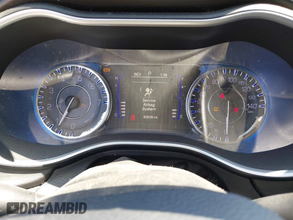 2016 Chrysler 200 Limited with VIN 1C3CCCAB8GN180125, listed as a IAAI auction lot 41971782 with 63,026 mi miles and . Bid and sale history available at carsss.com. Image 7.