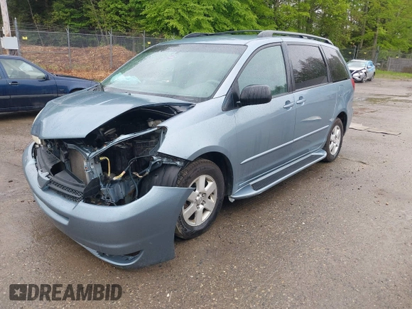 2005 Toyota Sienna CE with VIN 5TDZA23C75S371375, listed as a IAAI auction lot 42297274 with 241,609 mi miles and . Bid and sale history available at DreamBid. Image 18.